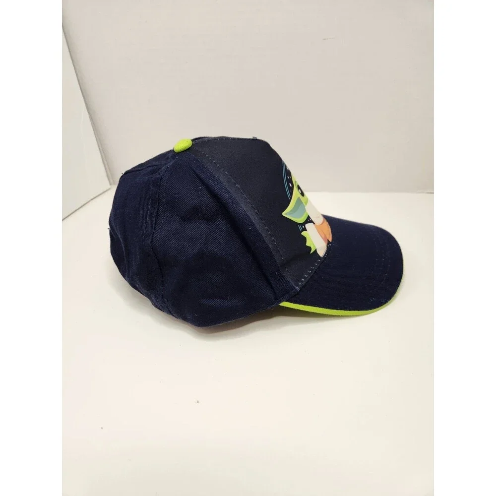 Star Wars Baby Yoda Grogu Hat Cap Snap‎ Back Blue Kids Youth Adjustable OSFA